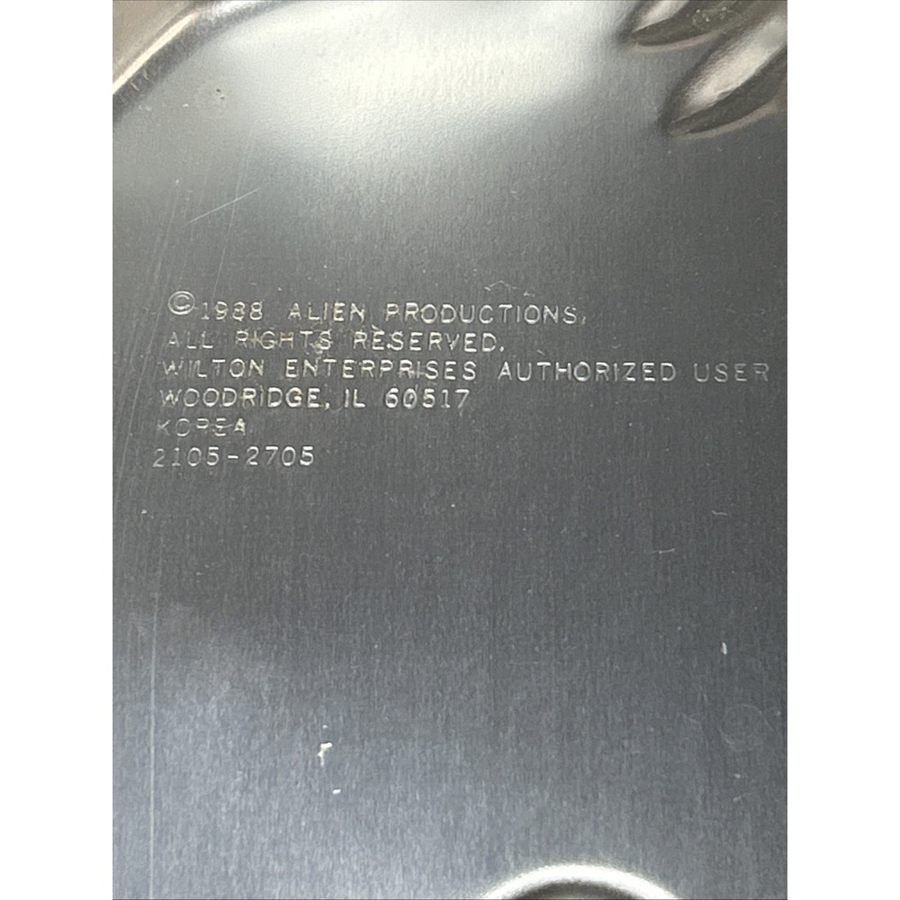 Vintage 1988 Wilton ALF Cake Pan Happy Birthday Kiddo Aluminum W/ Face & Liner - Picture 4 of 9